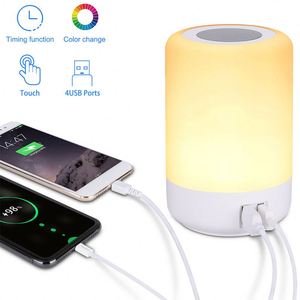 USB <b>Bedside</b> Lamp <b>Touch</b> Desk Lamp for Bedroom Living Room - Product Image 2
