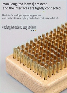 Trượt tuyết/Snowboard sáp bàn chải Kit Tiền Thưởng kim loại scraper cạnh tập tin đồng/nylon/ngựa Bàn chải tóc để đánh bóng DIY lớp OEM - Product Image 6