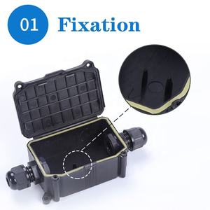 Boîte de jonction étanche IP68 à deux voies pour câbles électriques extérieurs, personnalisation de l'enclosure de bornes - Product Image 4