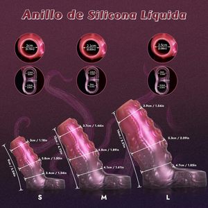 Oktopus-Tentakel Penis-Hülle - 3D-Texturierte Penishülle 1,4cm Umfangsvergrößerung G-Punkt-Stimulation Dehnbare Silikonhülle B2B - Product Image 2