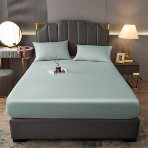 Venta al por mayor de sábanas ajustables elásticas tamaño Queen y King, Funda de colchón impermeable estándar para chinches - Product Image 3