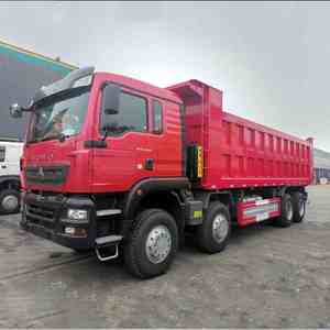 Camiones Volquete Usados Sinotruk Howo 8*4 de 12 Ruedas, 40T, 50T, 60T, de Servicio Pesado, de Segunda Mano, y Camiones Volquete Mineros HOWO de 375HP, Año <span class=keywords><strong>2022</strong></span> - Product Image 2