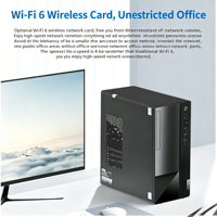 Ordinateur de bureau Lenovo Qitian M460 avec processeur Intel I5-13400, 8 Go de RAM, 512 Go de SSD, Windows 11 Commercial Office