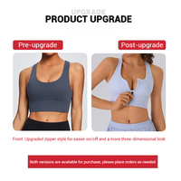 Soutien-gorge de sport léger et antichoc pour femmes, soutien-gorge de sport à séchage rapide, grande taille, style gilet de gymnastique et de yoga, vente en gros