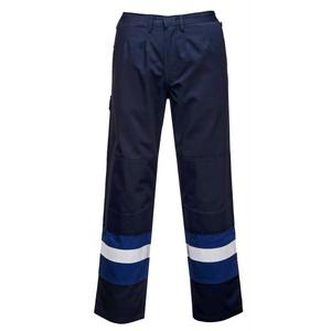 PORTWEST - FR56NRRXL Bizflame Plus pantalón azul marino/Azul Real-EAN 5036108278589 ROPA DE TRABAJO RESISTENTE A LLAMAS - Product Image 1