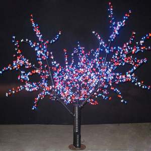 Árbol de Navidad Led de 4x2,8 m, decoración de árbol de flores de cerezo, <span class=keywords><strong>Arbol</strong></span> Led de Navidad - Product Image 1