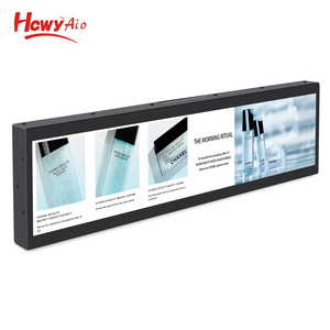 Écran ultramince pour paire d'accessoires de supermarché, affichage publicitaire en LCD extensible, taille 24, 29, 35, 37, 47 pouces - Product Image 1