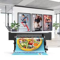 Impresora Eco Solvente de 1.6M, Nueva Actualización, Mejor Rendimiento, Plotter de Inyección de Tinta Eco Solvente de Gran Formato