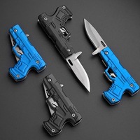 Couteau pliant miniature en acier inoxydable personnalisable, fabrication directe d'usine, 3Cr13 EDC, pour outils de survie, aventures en plein air et camping, bricolage, OEM
