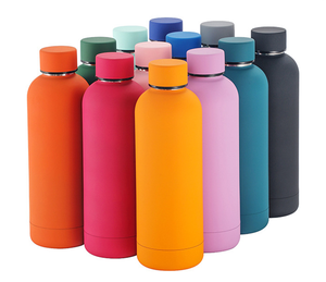 Custom Logo 500ml Double Wall Insulated Stainless Steel <b>Water</b> <b>Bottle</b> Custom Logo for Sport and Outdoor - Product Image 2