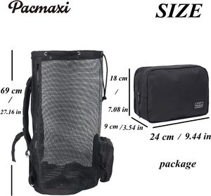 Muestra Gratuita de Equipo para Actividades de Playa y Deportes Acuáticos para Natación, Buceo, Snorkel, Bolsas de Gimnasio para Equipo de Buceo para Viajes, Equipo Deportivo - Product Image 5