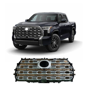 NEW Car Auto Parts Car Front Baking Paint Grille UPPER pour pour <span class=keywords><strong>TOYORA</strong></span> TUNDA 2022 GRILLE Car Grills Low Price - Product Image 1