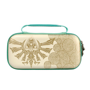 Bolsa de Viaje Portátil para <span class=keywords><strong>Nintendo</strong></span> <span class=keywords><strong>Switch</strong></span> OLED, Material PU Resistente, Color Negro, <span class=keywords><strong>Funda</strong></span> <span class=keywords><strong>Protectora</strong></span> con Cierre y Asa de Transporte - Product Image 3