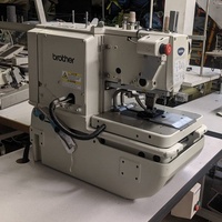 Machine à coudre industrielle automatique à œillets électroniques Brother RH9820 pour la production de costumes, vestes et pantalons