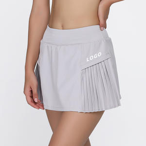 ชุดเดรสเล่นกอล์ฟสำหรับผู้หญิงกระโปรงพลีทสำหรับเล่นเทนนิสชุดออกกำลังกายเล่นเทนนิสไซส์ใหญ่พิเศษ - Product Image 4