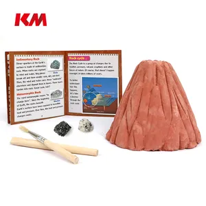 Escavação Escavação Kit para Crianças Erupção Vulcânica Pedra Crianças Brinquedo Escavação Brinquedo Educativo Criança Resina Criança Jogo de Festa