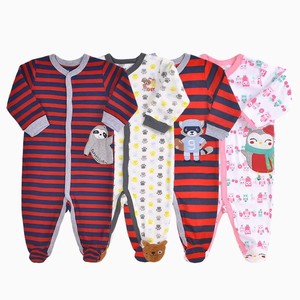 Pelele de recién nacido personalizable de fábrica, <span class=keywords><strong>pijama</strong></span> de lana para bebé de invierno, <span class=keywords><strong>cremallera</strong></span>, ropa para niños, Polart, poliéster, Animal - Product Image 2