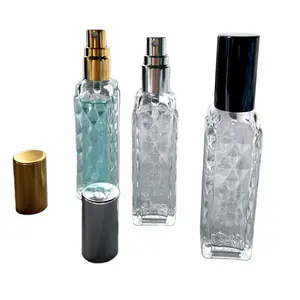 Botol Parfum Kaca 15ML Berkualitas Tinggi dengan Pompa Semprot Sekrup