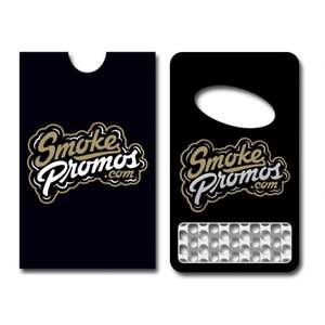 Custom Logo Metal <b>Herb</b> Trituration Crusher Cards <b>Herb</b> Grater Cards Grinder Cards - Product Image 2