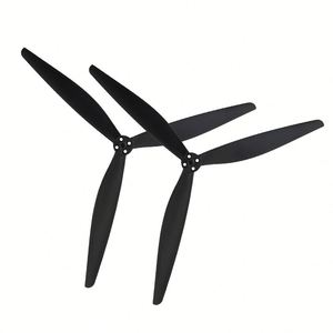 Hélice de Nylon de Carbono Negro de 3 Aspas 12X7X3 1207 CW CCW para Multirrotor RC FPV Cinelifter - Product Image 5