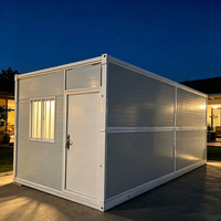 Casa Contenedor Prefabricada Desmontable a Precio de Fábrica, Resistente a la Humedad, Unidad Individual, Puerta de Seguridad Simple