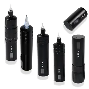 Wiederauf ladbarer kabelloser Stift Hoch leistungs batterie Digital Tattoo Gun Rotary Tattoo Pen Machine