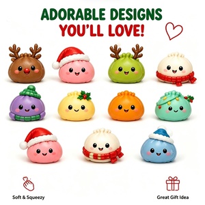 Calendario de Adviento de Navidad 2026 de Japón, Juguete Sensorial Blando de Dumpling, Set de 24 Piezas, Caja Sorpresa de Vacaciones, ¡Venta Caliente! - Product Image 6