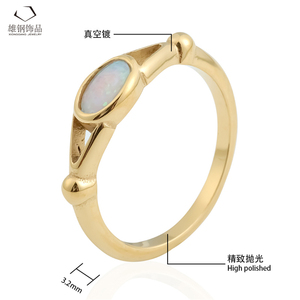 Bague professionnelle personnalisée en opale avec pierres précieuses, serti unique et élégant en <span class=keywords><strong>argent</strong></span> sterling - Product Image 2