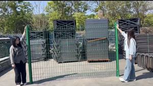 Современные 6 футов высотой, панели для садового ограждения из ПВХ, легкая установка, 5 мм Толстая вертикальная полоса, анти-УФ 3D, жесткие планки для экрана, 4 мм - Product Image 6