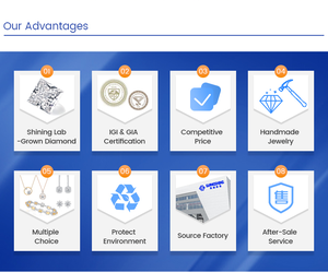 Diamante ovalado cultivado en laboratorio Anillo de diseño lado a lado Anillo de diamante creado en laboratorio Diamante cultivado en laboratorio Anillo ovalado creado en laboratorio - Product Image 6