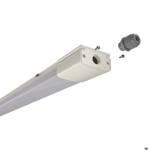 ไฟ LED ทรงเพรียวบาง ป้องกันน้ำ 5 ฟุต 50 วัตต์ 4000K แสงเดย์ไลท์ IP65 สำหรับพื้นที่จอดรถ - Product Image 3