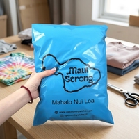 Sacs d'expédition en polyéthylène biodégradable écologiques avec logo personnalisé, résistants aux déchirures, imperméables, pour vêtements et accessoires
