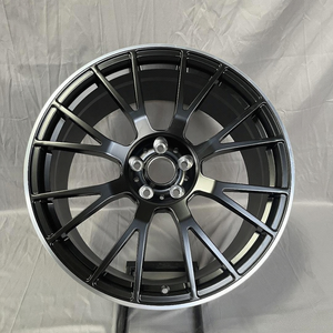 5*112mm multi-rayons passager en alliage d'aluminium poudre noir mat personnalisé forgé jantes de voiture pour <span class=keywords><strong>BMW</strong></span> <span class=keywords><strong>BBS</strong></span> - Product Image 2