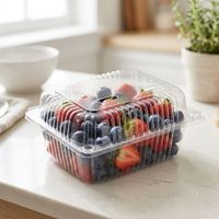 Contenants alimentaires jetables écologiques Fude Brand pour restaurants à emporter, 3 compartiments, avec couvercles, en PP de qualité alimentaire, design pliable, personnalisables, 1 mm
