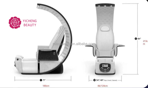 Yicheng <span class=keywords><strong>Beauty</strong></span>, equipo de Spa de diseño fantástico, cuenco de cristal, silla de Spa, salón de uñas de lujo, sillas de pedicura con masaje de tacto humano - Product Image 3