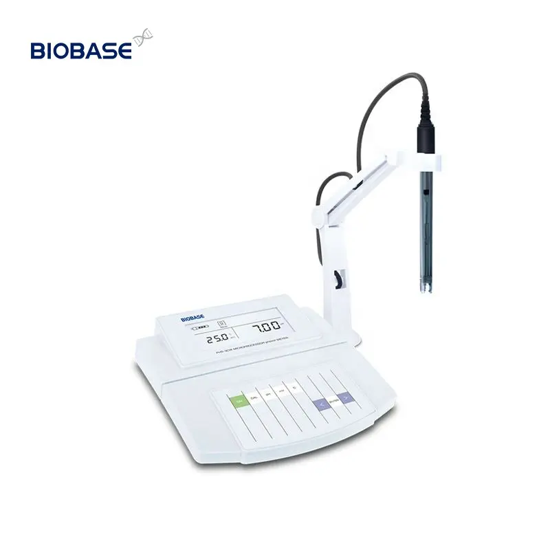 BIOBASE taşınabilir/masa üstü pH ölçer ORP sıcaklık test cihazı