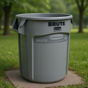 Bidone per Rifiuti Brute 76 L Grigio per Uso Commerciale - Product Image 3