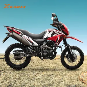 KAMAX Supermoto Enduro Cross On-Road Motorrad 4-Takt 200CC Motor Dirt Bike für Erwachsene