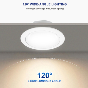 80-90LM/W AC165-265V 7W-24W Luxuriöse Maßgefertigte Weitwinkel-Einbau-Downlights mit Blendschutz COB-Technologie für den Haushalt - Product Image 5