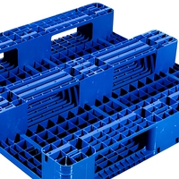 Palette en plastique robuste avec logo personnalisé, capacité de 1500 kg, pour entrepôt et logistique
