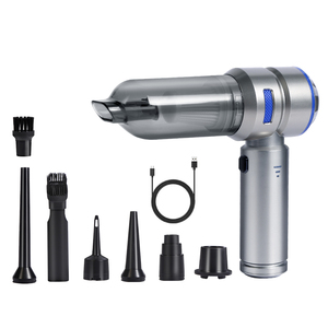 Xách tay không dây màu đen xe máy hút bụi logo miễn phí <span class=keywords><strong>mini</strong></span> hút cao cầm tay chân không với ánh sáng tích hợp chức năng thổi - Product Image 4