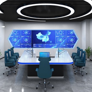 Modern Design Luxury Conference Table New Arrival 10/12/20 Person Convertible U-Shaped Meeting Tables - Product Image 1