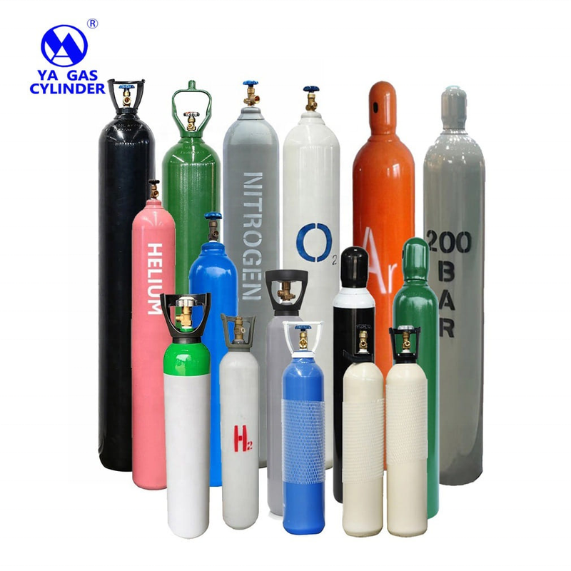 6L Gas Cylinders Valved Helium Nos