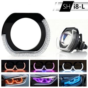 Kit <span class=keywords><strong>de</strong></span> Iluminación Ambiental Interior para Auto 7 en 1 con Efecto <span class=keywords><strong>de</strong></span> Techo Estrellado RGB, Alimentado por USB, con Control Remoto - Product Image 1