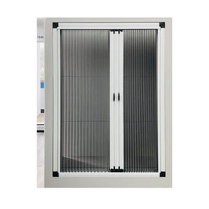 Puertas plegables con <span class=keywords><strong>mosquitera</strong></span>, pantalla de aluminio retráctil <span class=keywords><strong>ajustable</strong></span>, puerta <span class=keywords><strong>corredera</strong></span>, <span class=keywords><strong>mosquitera</strong></span> - Product Image 5