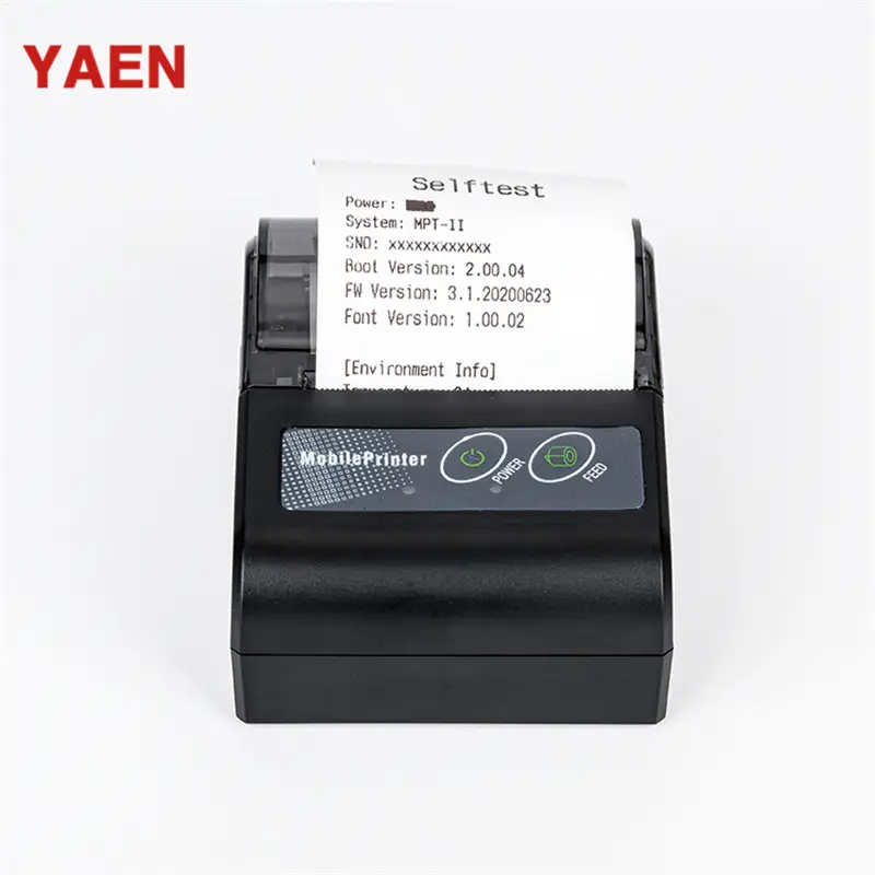 Mesin Pos portabel 2013 dengan Printer termal 58mm Printer penerimaan genggam 1D 2D Barcode Printing untuk Supermarket