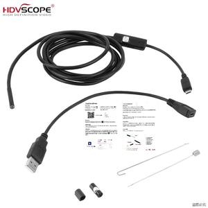 Endoscope à capteur CMOS étanche de précision 7 mm, Android, câble USB rigide de 15 m, usage médical, champ de vision 1/<span class=keywords><strong>9</strong></span> pouces, 70°, IP67 - Product Image 2