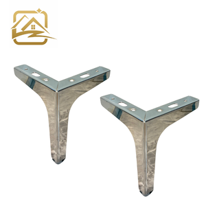 Patas Metálicas para Muebles, Patas Modernas de Metal para Sofá, Patas Resistentes de Acero para Muebles - Product Image 1