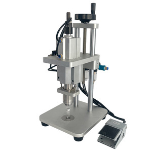 Machine de bouchage et de scellage semi-automatique CHINCAN entièrement pneumatique pour flacons et bouteilles, qualité alimentaire, facile à utiliser - Product Image 1