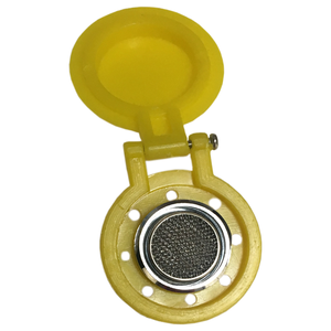 Yuexiang industriel 304 acier inoxydable Double robinet de laboratoire mural Simple collyre produit de sécurité de rinçage d'urgence - Product Image 4